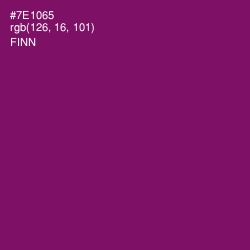 #7E1065 - Finn Color Image