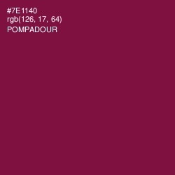 #7E1140 - Pompadour Color Image
