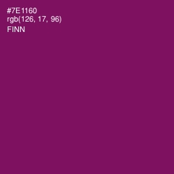 #7E1160 - Finn Color Image