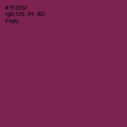 #7E2252 - Finn Color Image