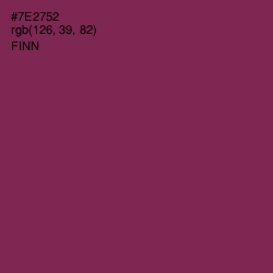 #7E2752 - Finn Color Image