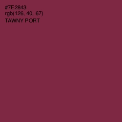 #7E2843 - Tawny Port Color Image