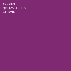 #7E2971 - Cosmic Color Image