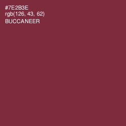 #7E2B3E - Buccaneer Color Image