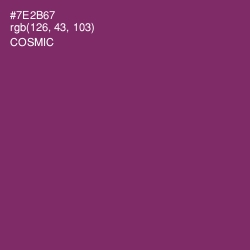 #7E2B67 - Cosmic Color Image
