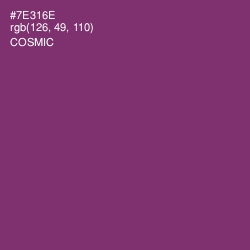 #7E316E - Cosmic Color Image