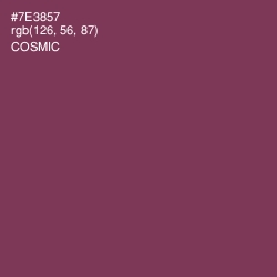 #7E3857 - Cosmic Color Image