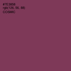 #7E3858 - Cosmic Color Image