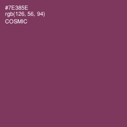 #7E385E - Cosmic Color Image