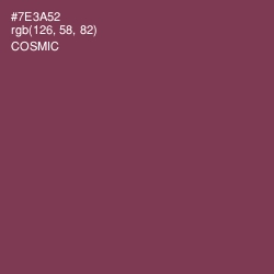 #7E3A52 - Cosmic Color Image