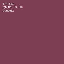 #7E3C50 - Cosmic Color Image