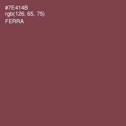 #7E414B - Ferra Color Image