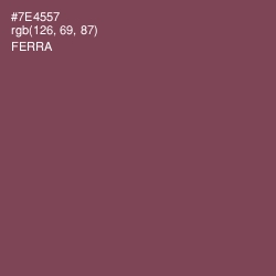 #7E4557 - Ferra Color Image