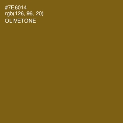 #7E6014 - Olivetone Color Image