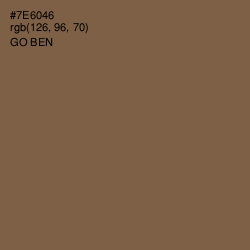 #7E6046 - Go Ben Color Image