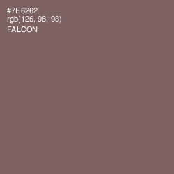 #7E6262 - Falcon Color Image