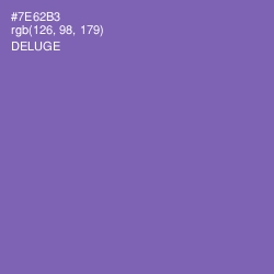 #7E62B3 - Deluge Color Image
