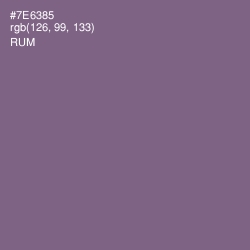 #7E6385 - Rum Color Image