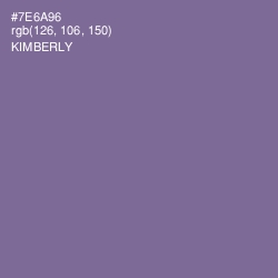 #7E6A96 - Kimberly Color Image
