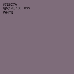 #7E6C7A - Fedora Color Image