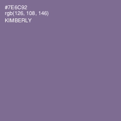 #7E6C92 - Kimberly Color Image