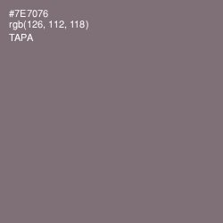 #7E7076 - Tapa Color Image