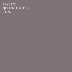 #7E7177 - Tapa Color Image
