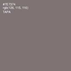 #7E7374 - Tapa Color Image