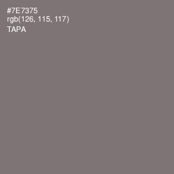 #7E7375 - Tapa Color Image