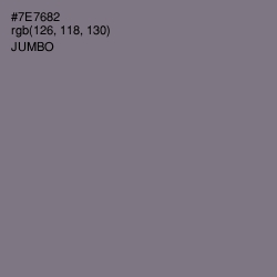 #7E7682 - Jumbo Color Image