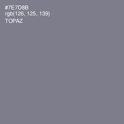 #7E7D8B - Topaz Color Image