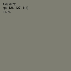 #7E7F72 - Tapa Color Image