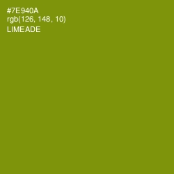 #7E940A - Limeade Color Image