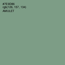 #7E9D86 - Amulet Color Image