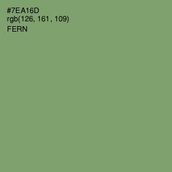 #7EA16D - Fern Color Image