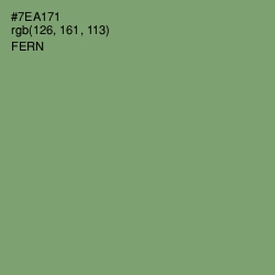 #7EA171 - Fern Color Image