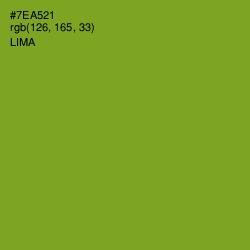 #7EA521 - Lima Color Image