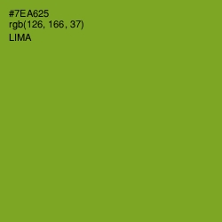 #7EA625 - Lima Color Image