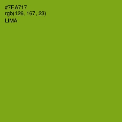 #7EA717 - Lima Color Image