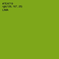 #7EA719 - Lima Color Image
