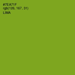 #7EA71F - Lima Color Image