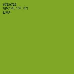 #7EA725 - Lima Color Image