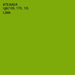 #7EAA0A - Lima Color Image