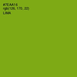 #7EAA16 - Lima Color Image