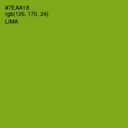 #7EAA18 - Lima Color Image
