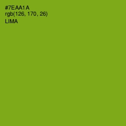 #7EAA1A - Lima Color Image