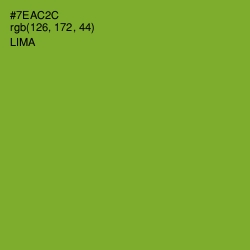 #7EAC2C - Lima Color Image