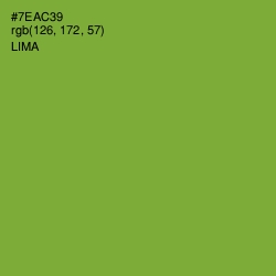 #7EAC39 - Lima Color Image