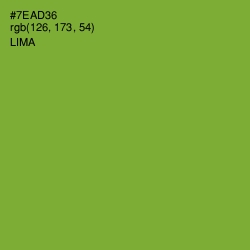 #7EAD36 - Lima Color Image
