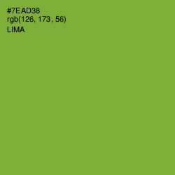 #7EAD38 - Lima Color Image